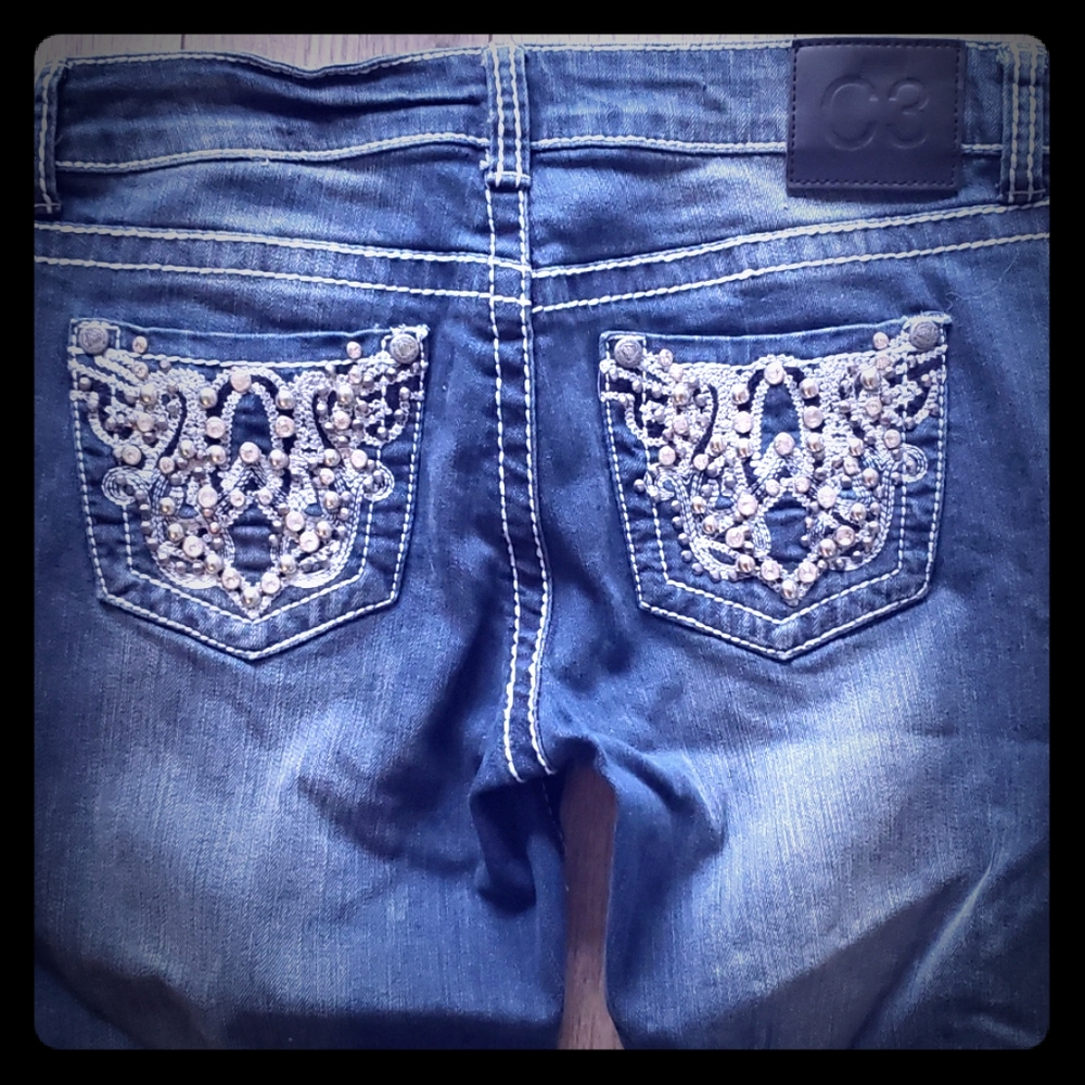 C3 bootcut jeans